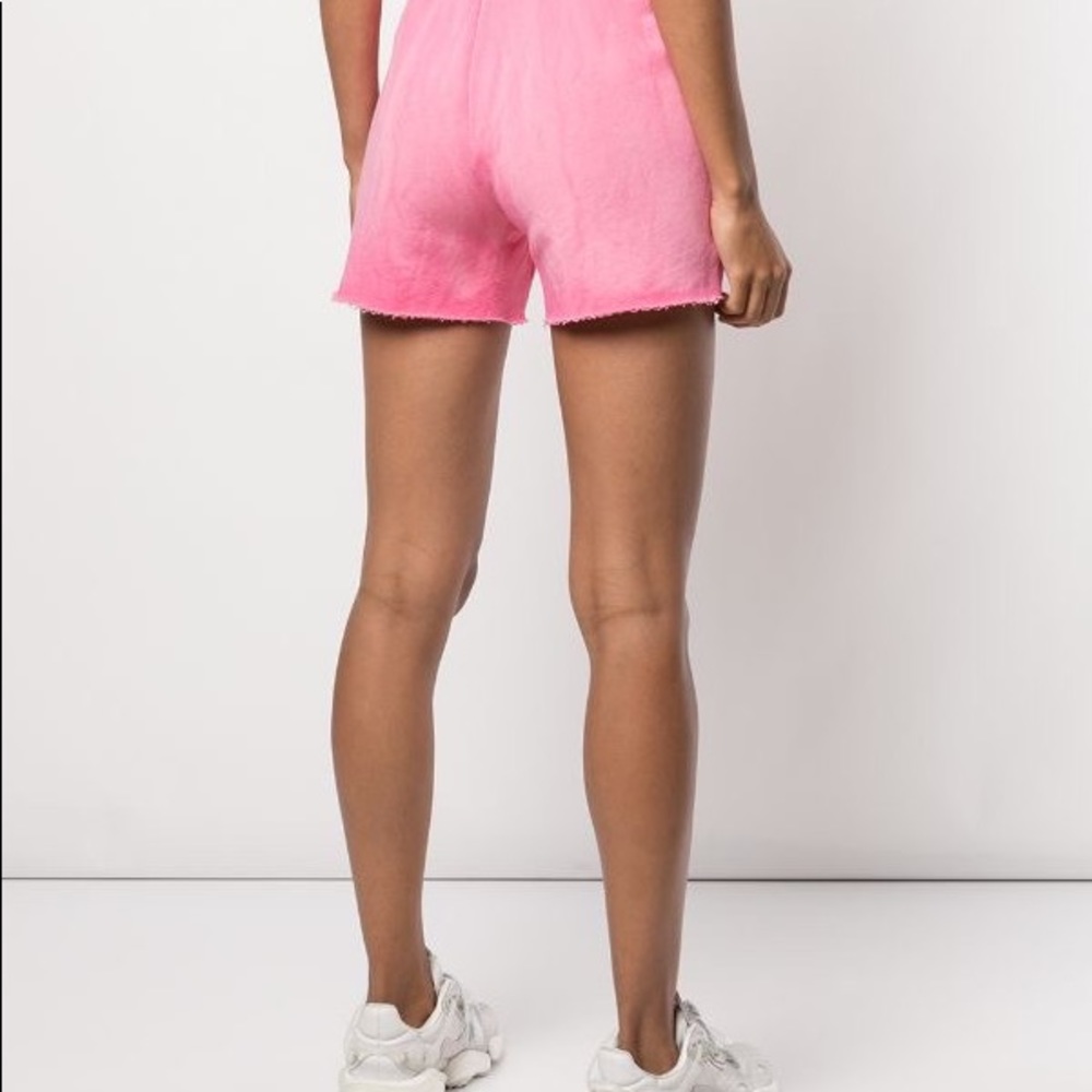 🩷 REVOLVE COTTON CITIZEN Hot Pink Fleece Brooklyn shorts Large 🩷 - Picture 5 of 12